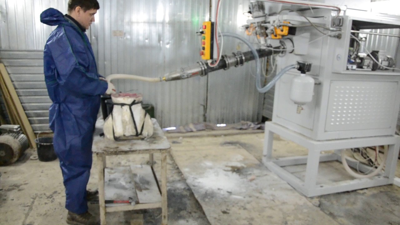 Заливка фигурки Орла нв установке ОДЭКС II Вакуум в Гараже