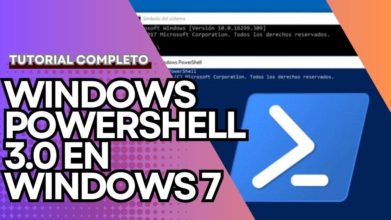 💻 Cómo descargar e instalar Windows PowerShell 3.0 en Windows 7 ...