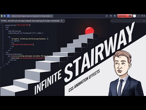 Infinite Stairway CSS Animation Effects in 24 HOURS ONLY!