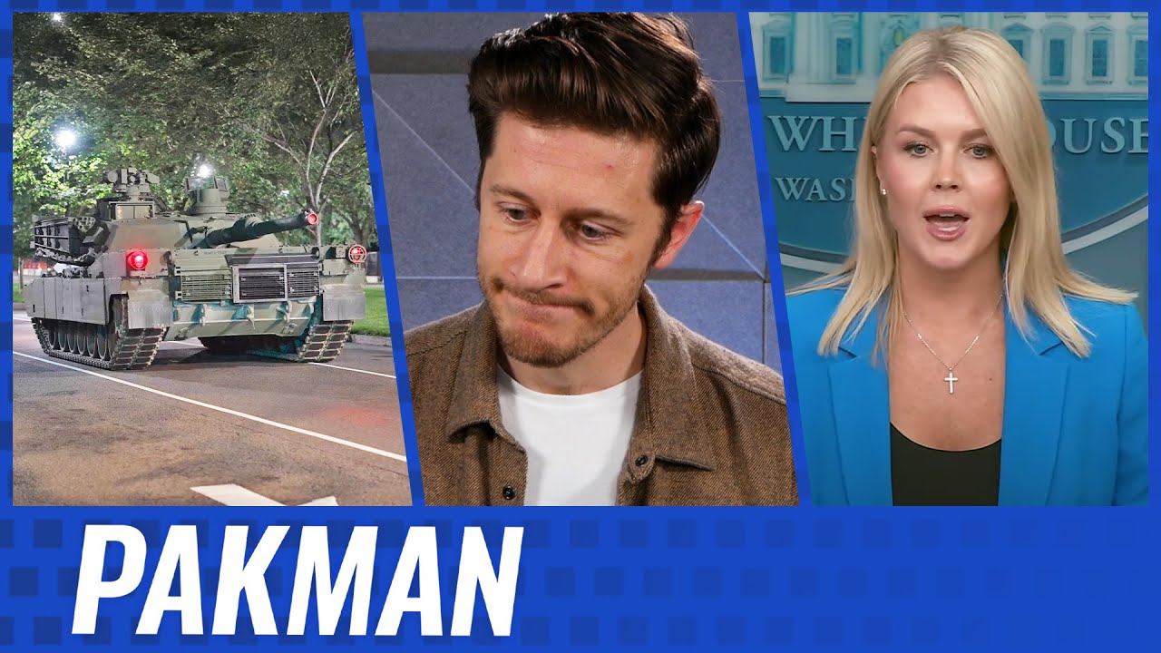 Tanks rolling in streets as triggered Karoline Leavitt scolds reporter 6/12/25 TDPS Podcast