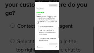 Instcart quiz and answers Shopping tips - App Navigation
