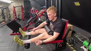Sorinex Leg Extension Curl Machine How to Use HTU