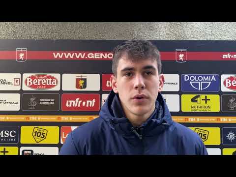 Genoa Primavera: le parole di Debenedetti, man of the match contro il Vicenza