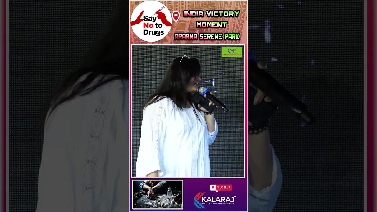 India Voctery Moment  At Aparna serene Park | Kalaraj Media | Kalaraj Media