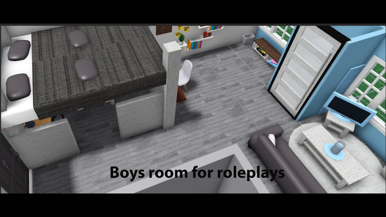 Making my roleplay sons room in my roleplay house(My first video) - YouTube