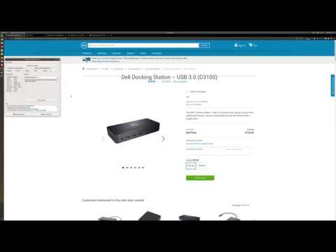 Install DisplayLink on Ubuntu (Dell docking station D3100)