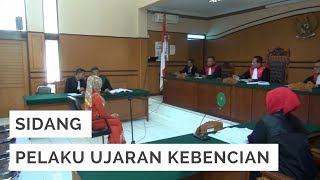 NET JABAR  - SIDANG UJARAN KEBENCIAN