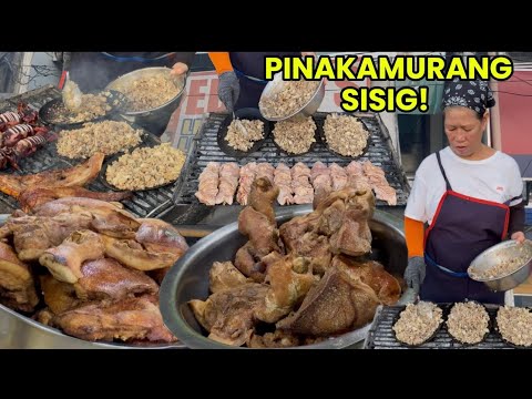 AUTHENTIC SISIG KAPAMPANGAN SA MABALACAT, PAMPANGA | FILIPINO STREET FOOD