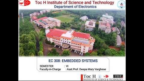 EC 308 Embedded Systems-Module VI - RTOS (Part 1): Asst.Prof.Deepa Mary Varghese