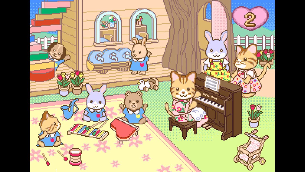 Sega Pico Game: Sylvanian Families Mori no Nakama to Tanoshii (2000 Epoch)