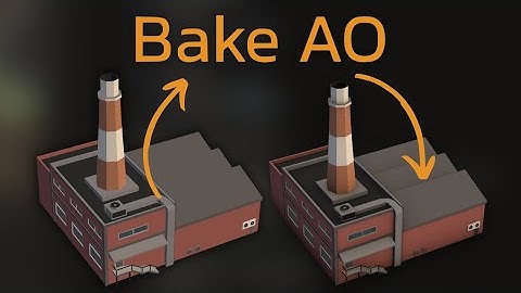 Bake AO - Easy Ambient Occlusion Baking - Plugin for Unity