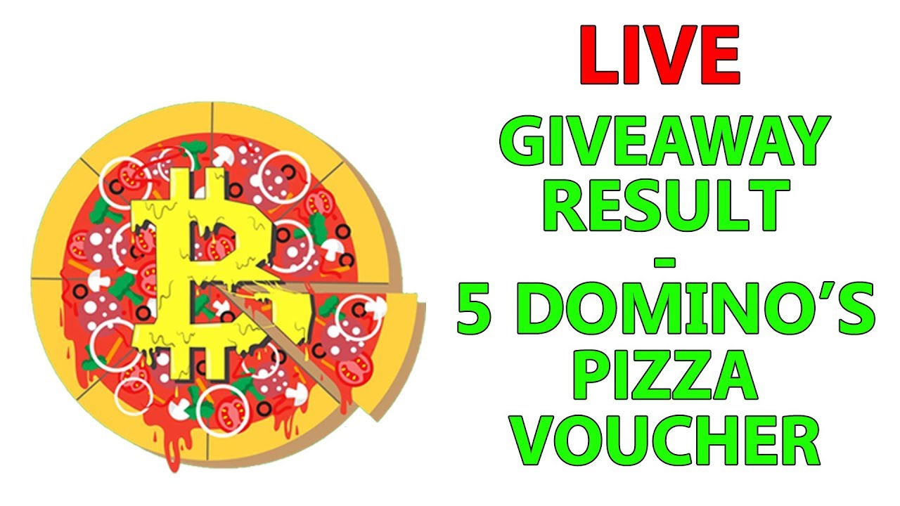 Giveaway Result - 5 Domino's Pizza Voucher | LIVE - YouTube