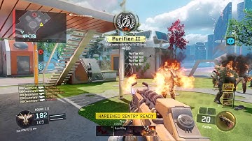 BO3 12 MAN KILL CHAIN - w/ 7 man on screen