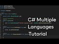 C  multiple languages tutorial