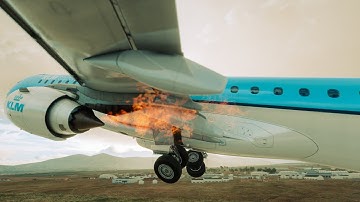 REAL E195 Pilot Handles ENG FAIL at V1 | X-Crafts E195 | X-Plane 12 Tutorial