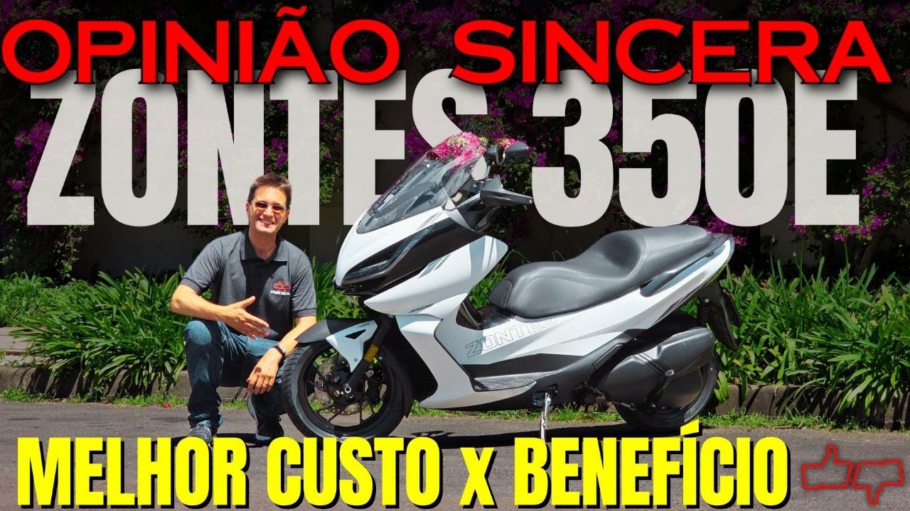 Zontes 350E: Melhor custo benefício? Scooter BOA, Bonita e mais BARATA que Honda, Yamaha e BMW