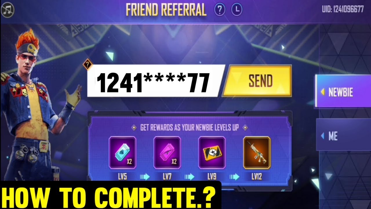 Free Fire New Friend Referral Event Full Details || Free Fire New Event || Free Fire New Event Today