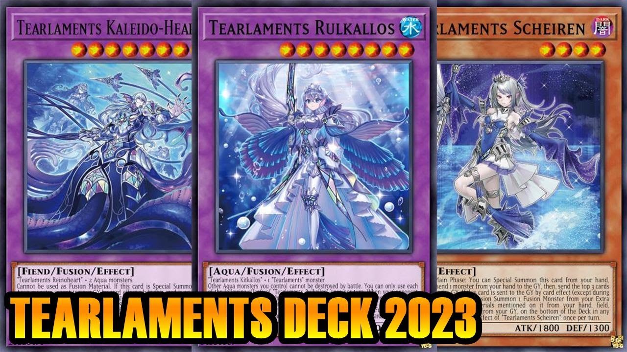 yu gi oh tearlaments deck Amazon.com: Yu-Gi-Oh! Yugioh Complete Tearlaments Deck Tournament Ready! :  Toys & Games main image 1