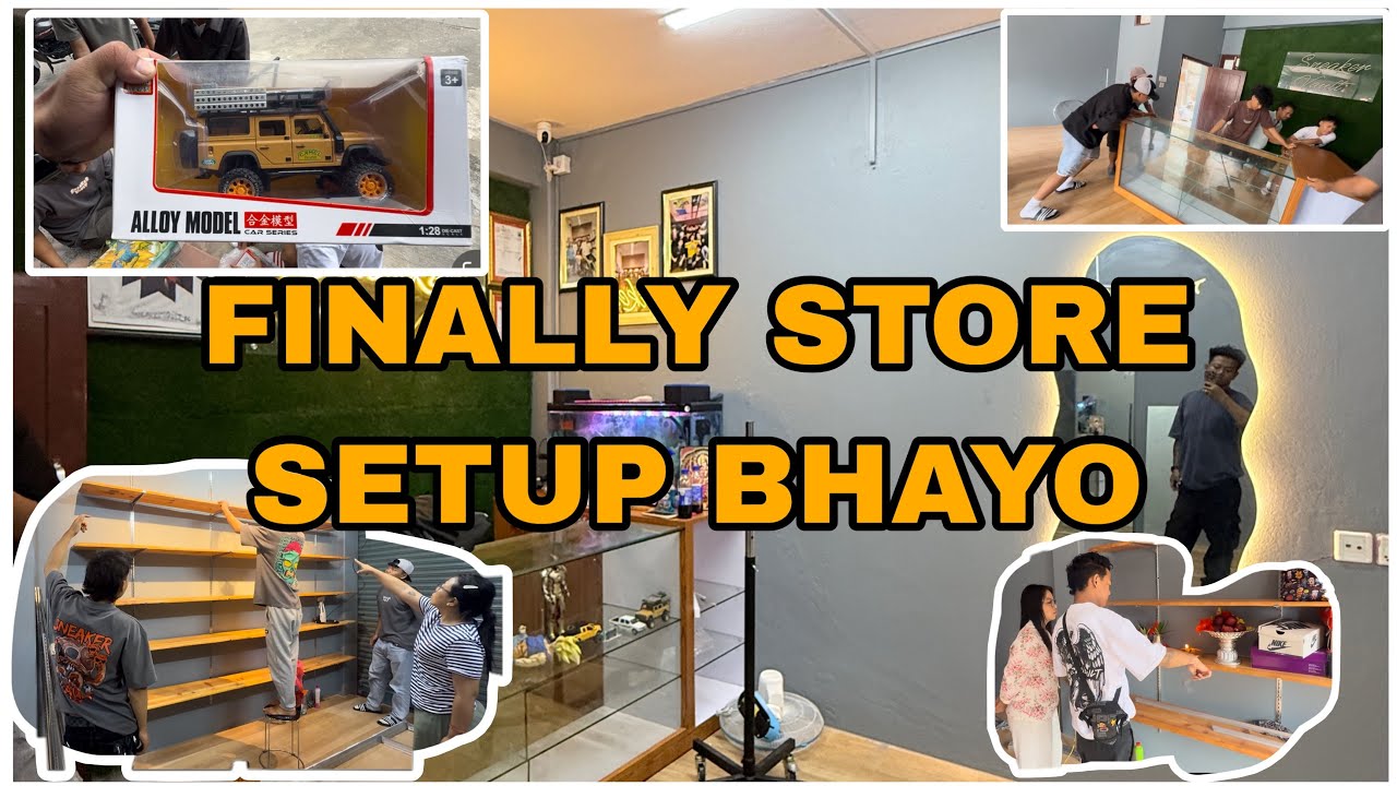 NEW STORE SETUP || THANK YOU EVERYONE - YouTube