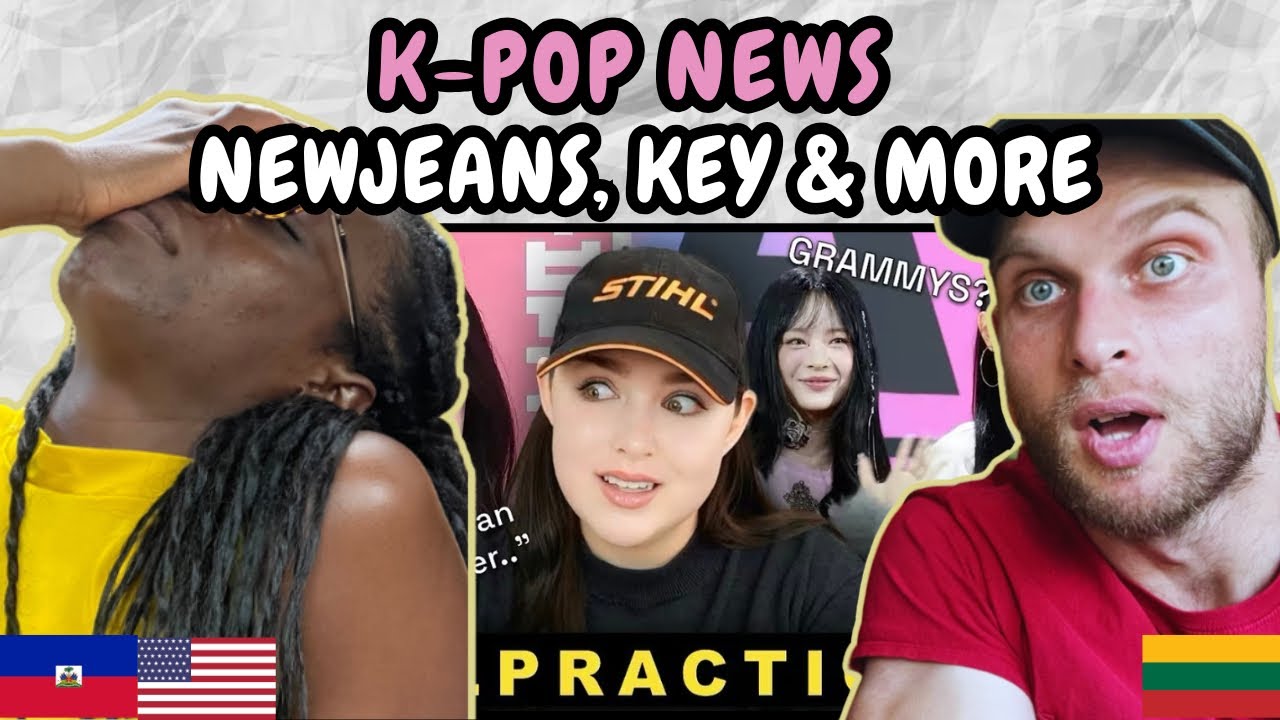 РЕАКЦИЯ НА НОВОСТИ K-Pop: Hybe ЗАБЛОКИРОВАЛ NewJeans в борьбе за номинацию на «Грэмми»? Shinee Ke...