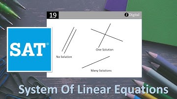SAT Math | System Of Linear Equations