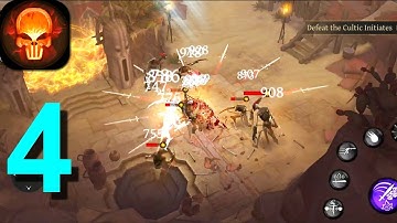 Bladebound🔥 Immortal Hack & Slash Action 𝗥𝗣𝗚 Walkthrough Part 4 / Android iOS Gameplay