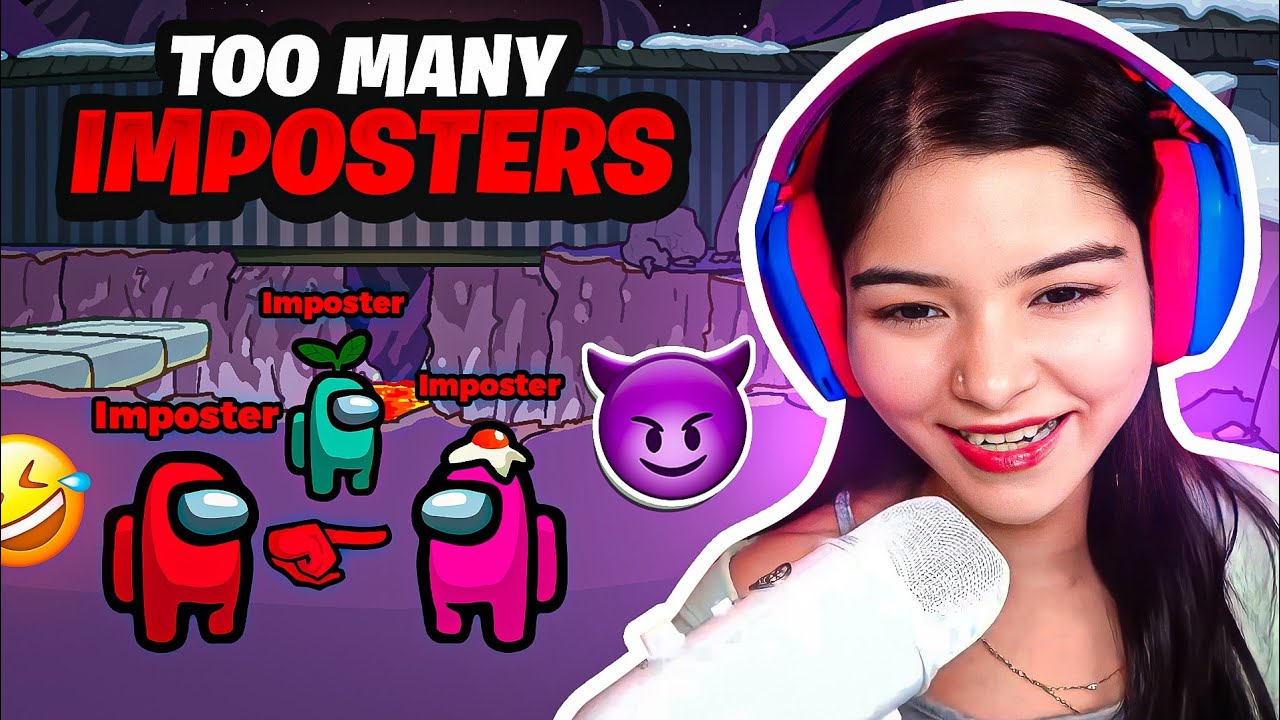 Too many imposters in Among Us 😂 YouTube