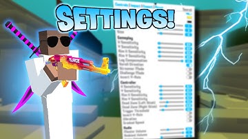 MY KRUNKER SETTINGS! (How to be a better sniper!)