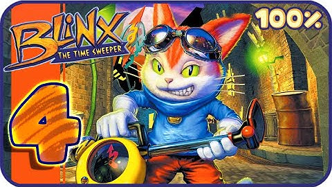 Blinx: The Time Sweeper Walkthrough Part 4 (XBOX) 100% Forgotten City