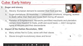 LECTURE CUBAN REVOLUTION