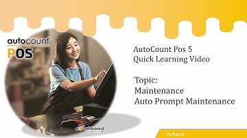 POS 5 Quick Learning Video - Maintenance Auto Prompt Maintenance