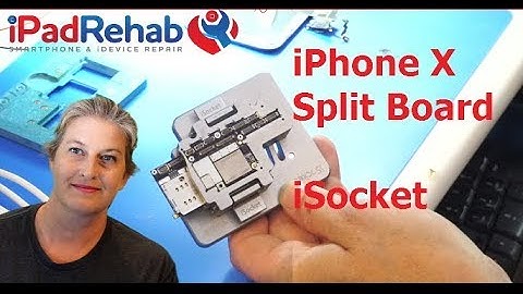 iPhone X Split Board Troubleshooting with iSocket