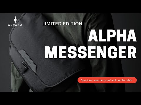 【ALPAKA】ALPHA MESSENGER メッセンジャーバッグ 正規販売代理店】Alpha Messenger
