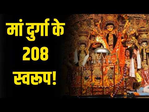 Durga Puja : एक ही पंडाल में मां दुर्गा के 208 स्वरूप, दर्शन को उमड़े श्रद्धालु! | Original | MPCG