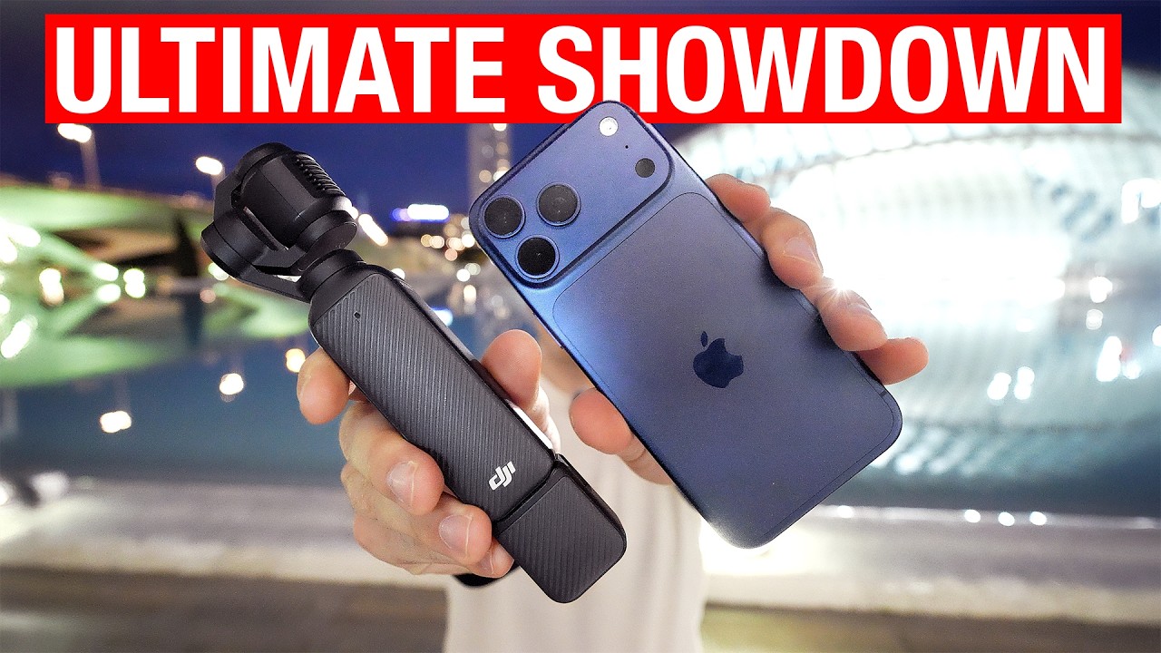 DJI Osmo Pocket 3 vs iPhone 17 Pro - ULTIMATE Camera Comparison