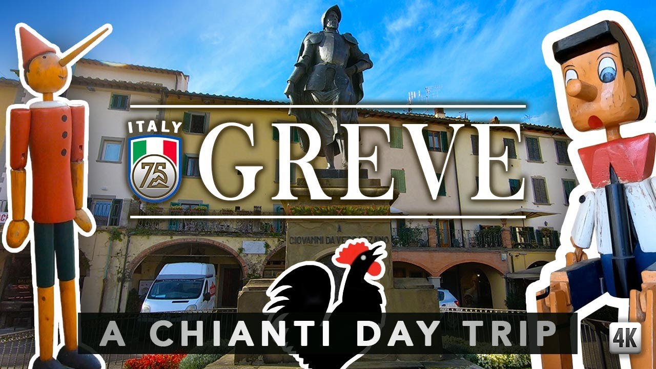 Day Trip Tour of Greve in Chianti tour - A charming Italian wine town in Tuscany Italy