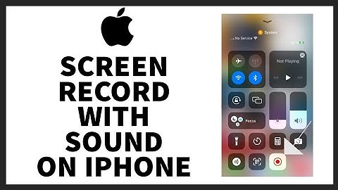 How to Screen Record With Sound on iPhone | iPhone Screen Recorder with Audio