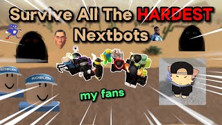 Making My Fans Survive MY HARDEST Rounds In ROBLOX Evade