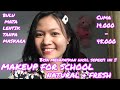 BACK TO SCHOOL MAKEUP ( NATURAL &amp; FRESH) - MONICAEZRAULISA