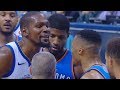 Russell Westbrook SHUTS UP Kevin Durant for Trash Talking!!!