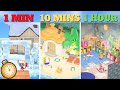 1 MINUTE vs 10 MINUTES vs 1 HOUR VACATION HOME!