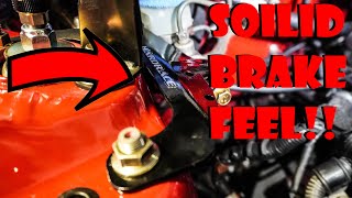 Fixing A Soft Brake Pedal! | Hardrace Master Cylinder Stopper Eg Civic by Jarrod Willemse 539 views 9 months ago 6 minutes, 52 seconds