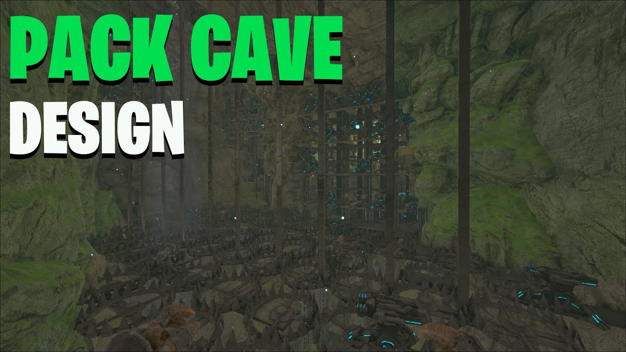 Como Construir Pack Cave The Island Ark Pc Youtube