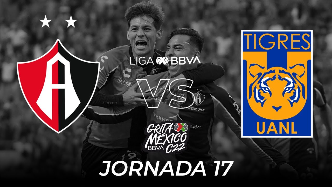 Resumen y Goles | Atlas vs Tigres | Liga BBVA MX - Grita México C22 ...