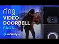 Ring Video Doorbell FAQs