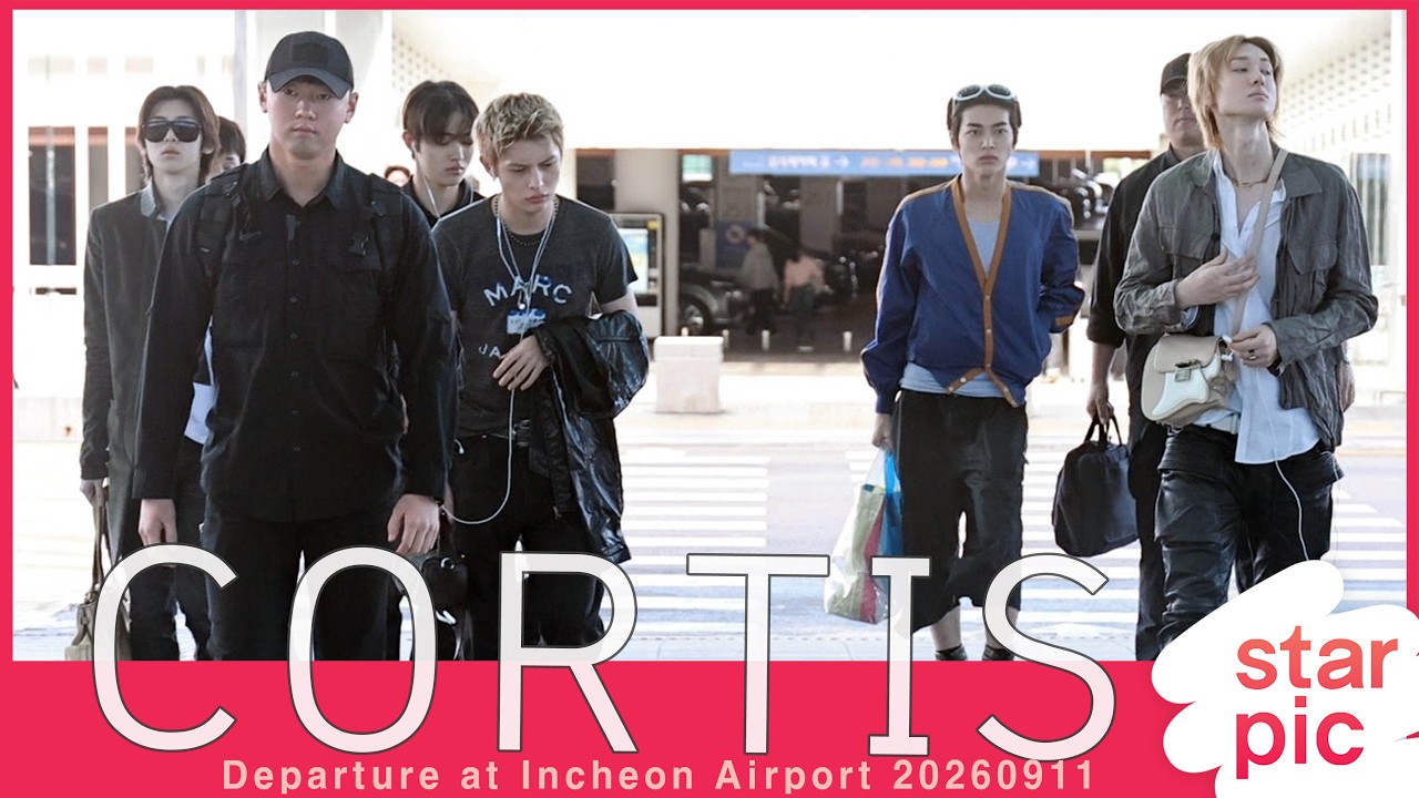 코르티스 '바르셀로나에서 만나요!' [STARPIC] CORTIS Departure at Incheon Airport 20260911