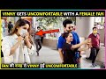 Vinny feels uncomfortable as female fan gets close with dheeraj for a selfie