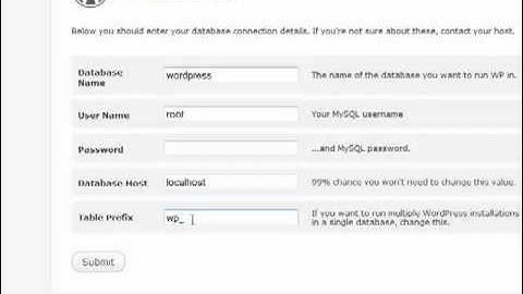 Wordpress installation - how to install wordpress