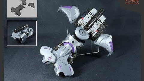 3D Printed Transformers Prime Parts for WFC Siege Megatron