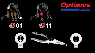 Celebrity DUAL Ring Technology | OptiMate Cable O-01 and O-11 Profile